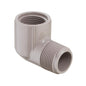 3/4" PVC 90° Elbow - MNPT x FNPT