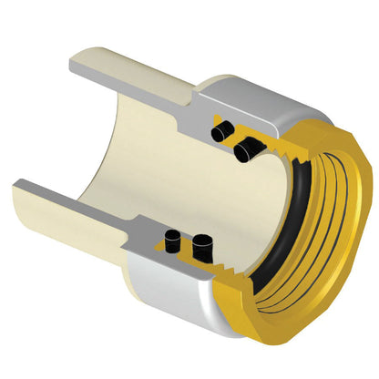 1/2" Transition Female Adapter - CPVC - Socket x FNPT Gasket