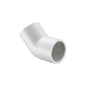 10" Standard 45° Elbow - PVC - Socket