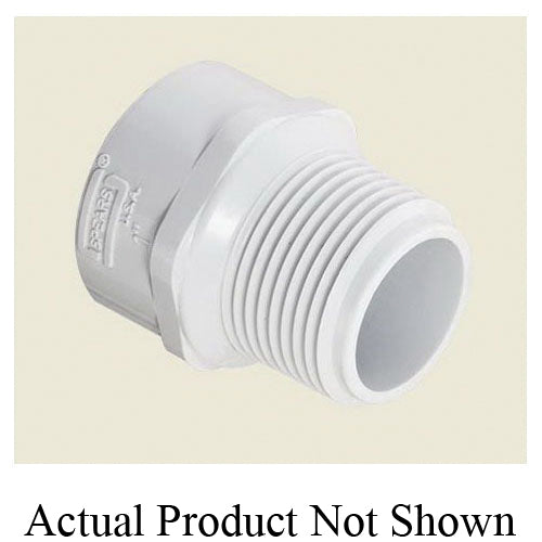 1/2" PVC Riser - MNPT x FNPT