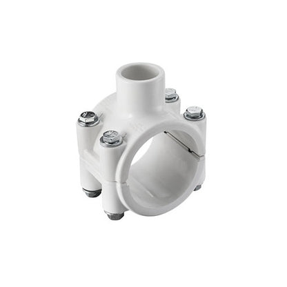 8 x 4" Clamp-On Pipe Saddle - SCH 40/Std