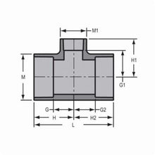 Spears® 801-528C Reducing Tee, 6 x 6 x 2 in, Socket, SCH 80/XH, CPVC, Domestic