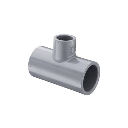 Spears® 801-254C Bullhead Reducing Tee, 2 x 2 x 4 in, Socket, SCH 80/XH, CPVC, Domestic
