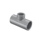 Spears® 802-418C Reducing Tee, 4 x 4 x 1-1/4 in, Socket x Socket x FNPT, SCH 80/XH, CPVC, Domestic