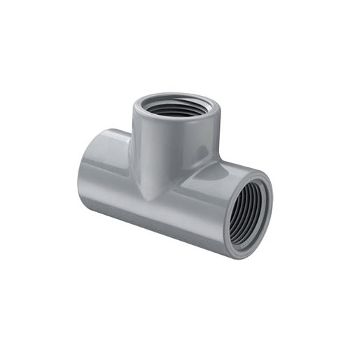 Spears® 805-040C Standard Tee, 4 in, FNPT, SCH 80/XH, CPVC, Domestic