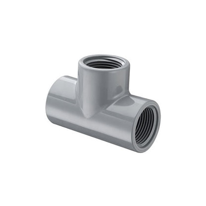2-1/2" Standard Tee - CPVC - FNPT