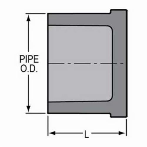 1" Plug - CPVC - Spigot