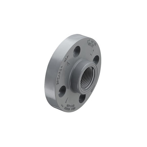Spears® 852-005C 1-Piece Flange, 1/2 in, CPVC, Thread, 3-1/2 in OD, Domestic
