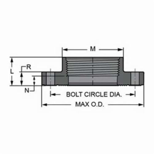 3" 1-Piece Flange - 852-030C