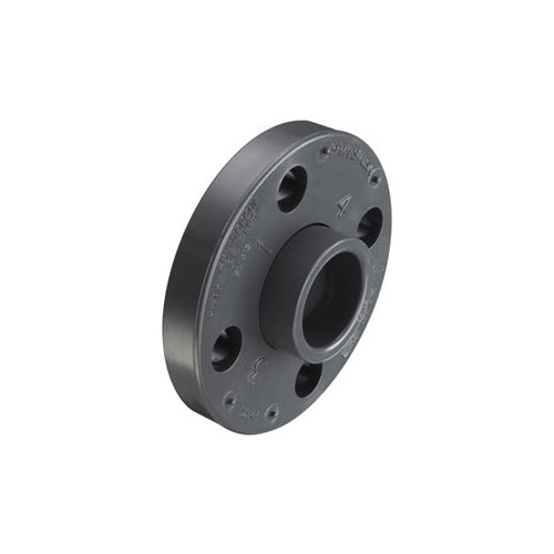 Spears® 854-025 2-Piece Van Stone Molded Flange With PVC Ring, 2-1/2 in, PVC, Socket, 150 lb, 7 in OD, Domestic