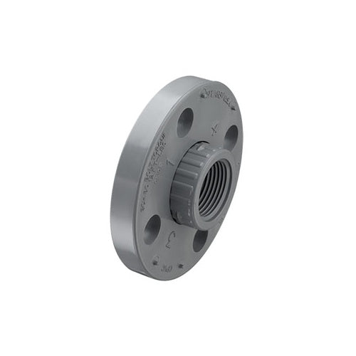 Spears® 855-040C 2-Piece Van Stone Flange With Plastic Ring, 4 in, CPVC, Thread, 150 lb, 9 in OD, Domestic