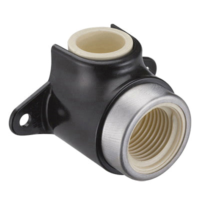 Spears® DE4107-005SRBC 1-Piece Drop-Ear Elbow, 90 deg Drop Ear Elbow, 1/2 in Nominal, CTS x FNPT End Style, CPVC, Domestic