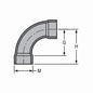 4" Standard 90° Elbow - SCH 80/Xh