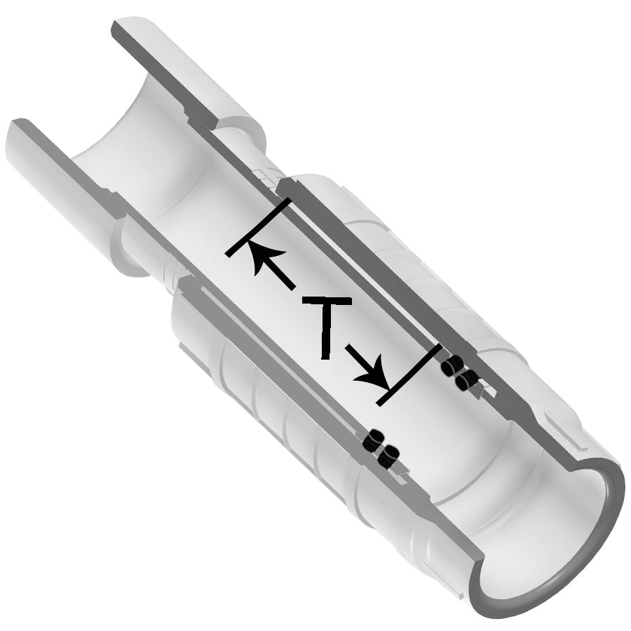 1" PVC Coupling - Socket
