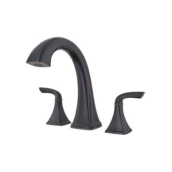 Pfister® Professional Grade Roman Tub Trim, Bronson™, 15 to 18 gpm Flow Rate, 2 Handles, Function: Traditional