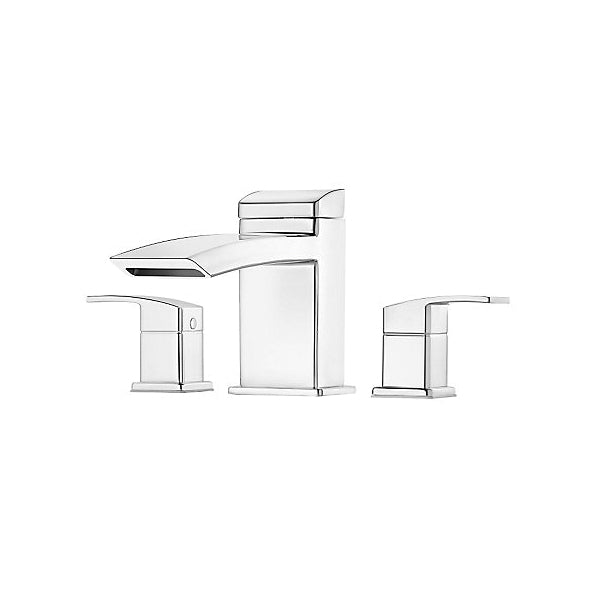 Pfister® Professional Grade Closed Roman Tub Trim, Kenzo™, 8 to 15 in Center, 2 Handles, Function: Traditional
