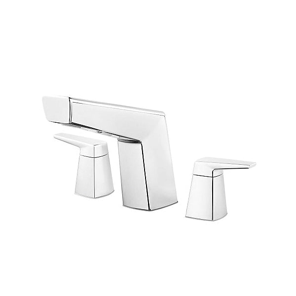 Pfister® Professional Grade Roman Tub Trim, Arkitek™, 15 to 18 gpm Flow Rate, 9 to 16 in Center, 2 Handles, Function: Traditional, Import