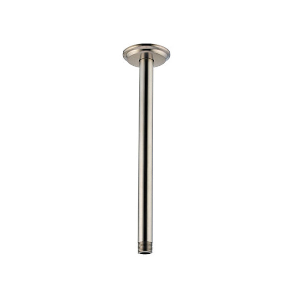 Pfister® 015-12CK Professional Grade Ceiling Shower Arm With Flange, 12 in L, Brass