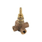 Grade 4-Port Shower Diverter Rough-in Valve - Solid Brass
