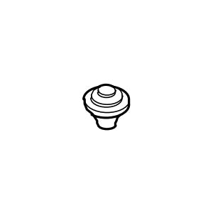 Pfister® 941-800A Traditional Knob, For Use With 03 Series 2-Handle Tub and Shower, Polished Chrome