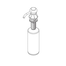 Pfister® 950-096A Catalina™ Soap Dispenser Sub-Assembly, Polished Chrome