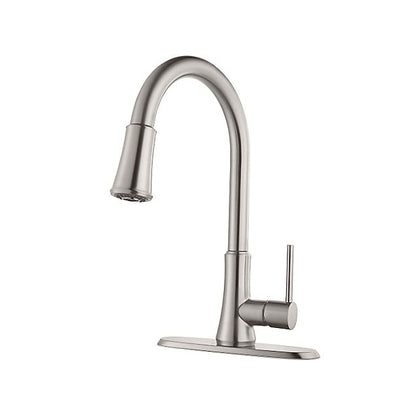 Pfirst Series - Pull-Down Kitchen Faucet - Deck Mount