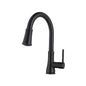 Pfister® G529-PFYY Pull-Down Kitchen Faucet, Pfirst Series™, 1.75 gpm Flow Rate, Tuscan Bronze, 1 Handles, 1 Faucet Holes, Function: Traditional