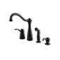 Pfister® LG26-4NYY Professional Grade Kitchen Faucet, Marielle™, 1.75 gpm Flow Rate, 4 to 9 in Center, Swivel Spout, Tuscan Bronze, 1 Handle