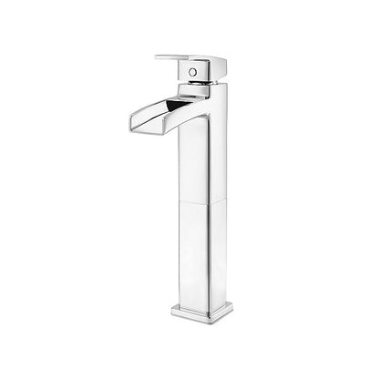 Pfister® Traditional Professional Grade Vessel Faucet, Kenzo™, 4-17/32 in Spout, 8-5/32 in H Spout, 1 Handle