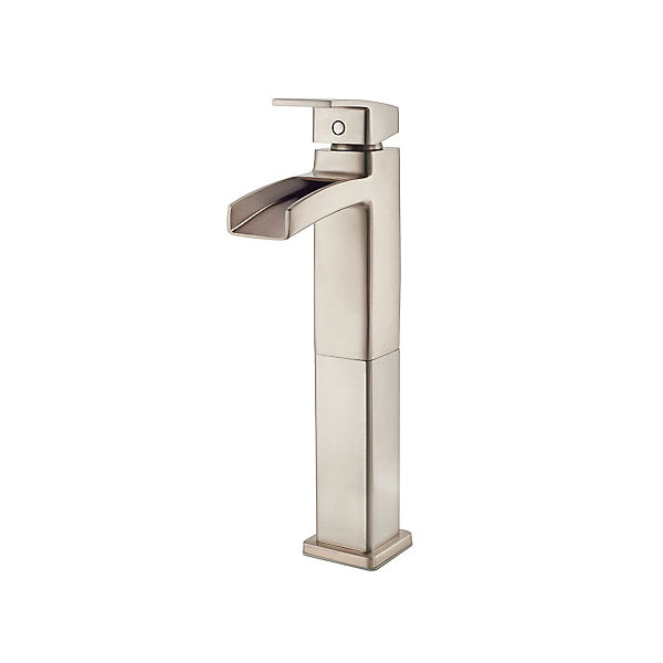 Pfister® Traditional Professional Grade Vessel Faucet, Kenzo™, 4-17/32 in Spout, 8-5/32 in H Spout, 1 Handle