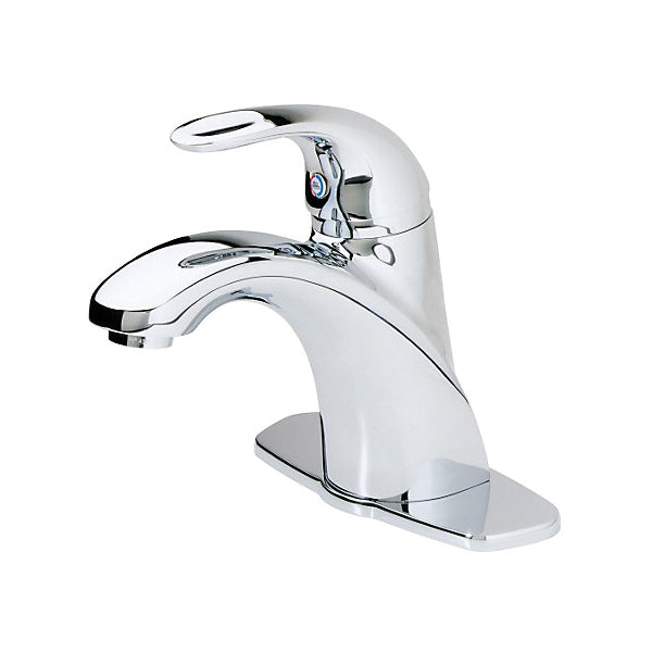 Pfister® LG42-ANCC Parisa Centerset Lavatory Faucet, Polished Chrome, 1 Handle, 1.2 gpm Flow Rate