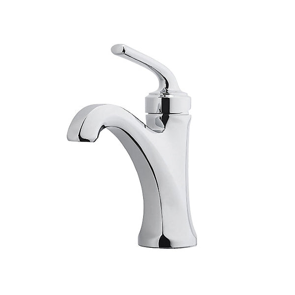 Pfister® Arterra™, 1.2 gpm Flow Rate, 5-21/32 in H Spout, 1 Handles, Metal Pop-Up Drain, 1 Faucet Holes, Function: Traditional