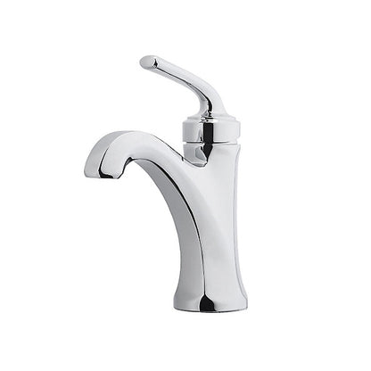 Pfister® Arterra™, 1.2 gpm Flow Rate, 5-21/32 in H Spout, 1 Handles, Metal Pop-Up Drain, 1 Faucet Holes, Function: Traditional