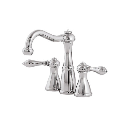 Pfister® Marielle™ Professional Grade Mini-Widespread Lavatory Faucet, 1.2 gpm Flow Rate, 4-7/8 in H Spout, 4 in Center, 2 Handles, Metal Pop-Up Drain