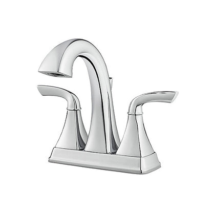 Pfister® Bronson™ Centerset Lavatory Faucet, 2 Handles, Metal Pop-Up Drain, 1.2 gpm Flow Rate