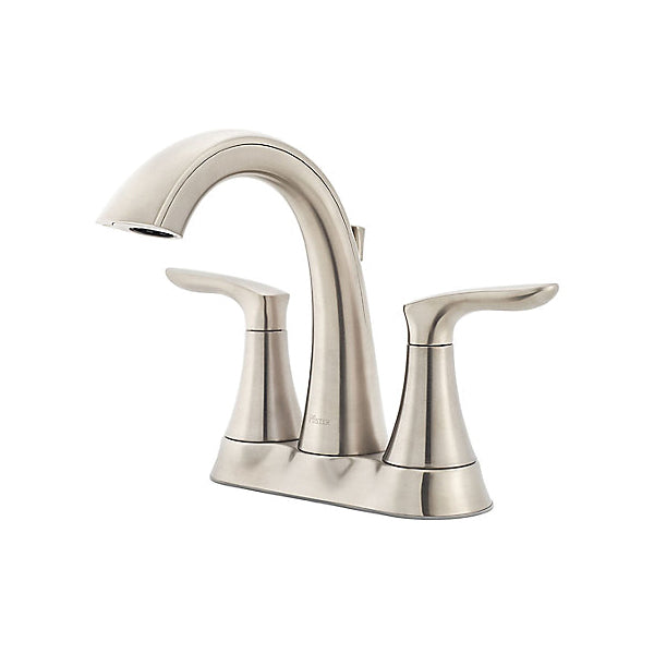 Pfister® Centerset Lavatory Faucet, Weller™, 2 Handles, Metal Pop-Up Drain, 1.2 gpm Flow Rate