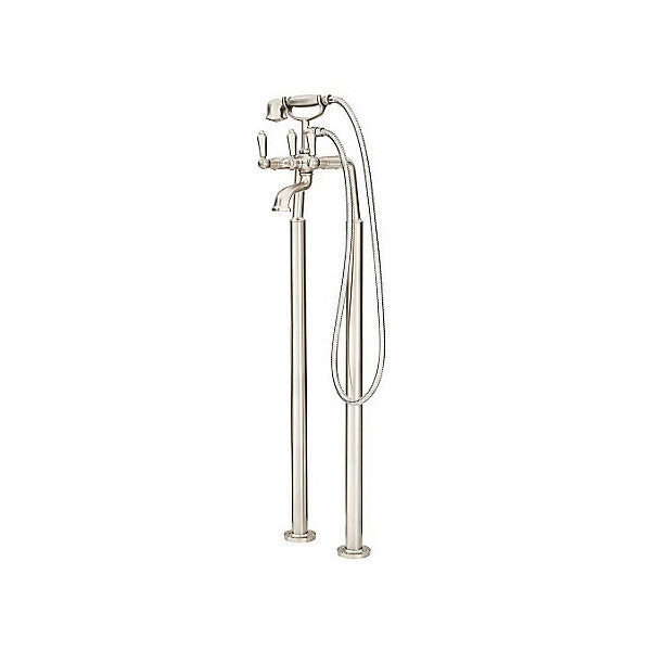 Pfister® Free Standing Traditional Double Riser Tub Filler, 9 gpm Flow Rate, 5-29/32 in Center