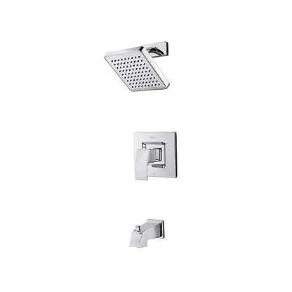 Kenzo - Tub and Shower Trim - Polished Chrome - Wall Mount