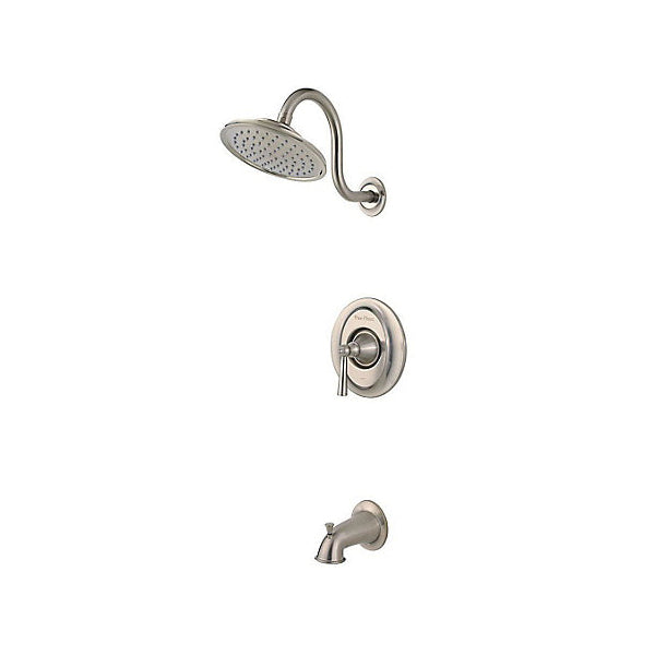 Pfister® LG89-8GL Tub and Shower Trim, Pfister® Tub and Shower Trim, 1.8 gpmhower