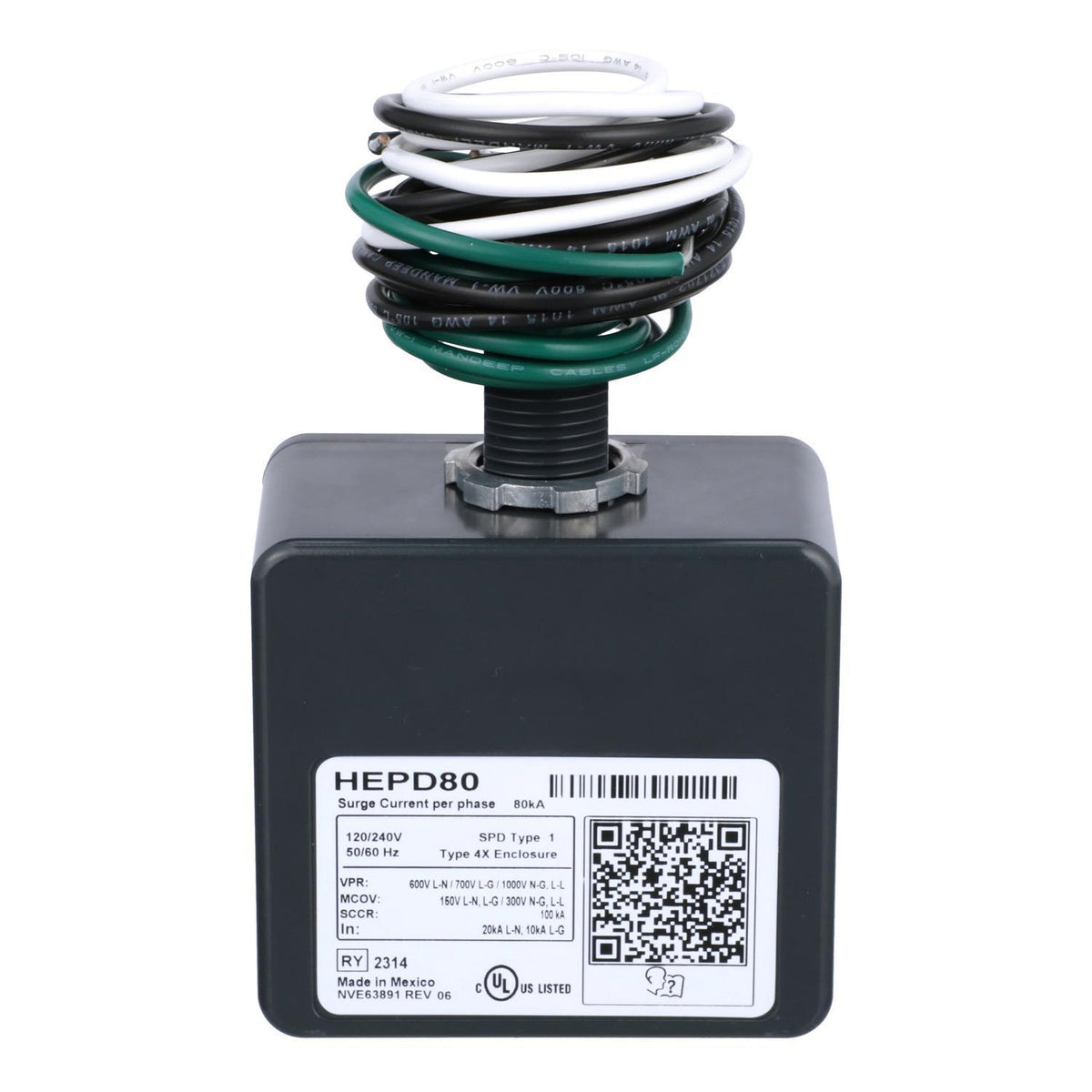 Type 1 Hepd Surge Protective Load Center - 50/60 Hz