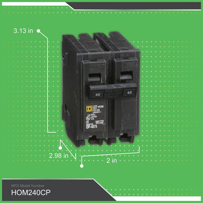 Hom - Standard Circuit Breaker - 40 A