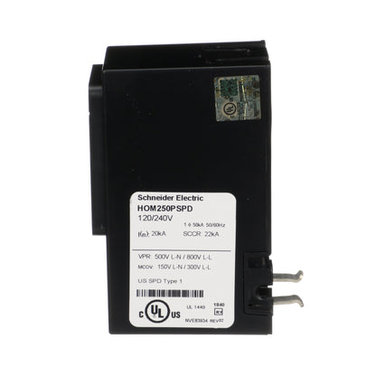 Surge Protective Device - Black - 120/240 V AC