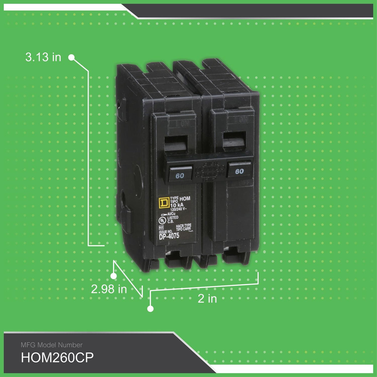 Hom - Standard Circuit Breaker - 120