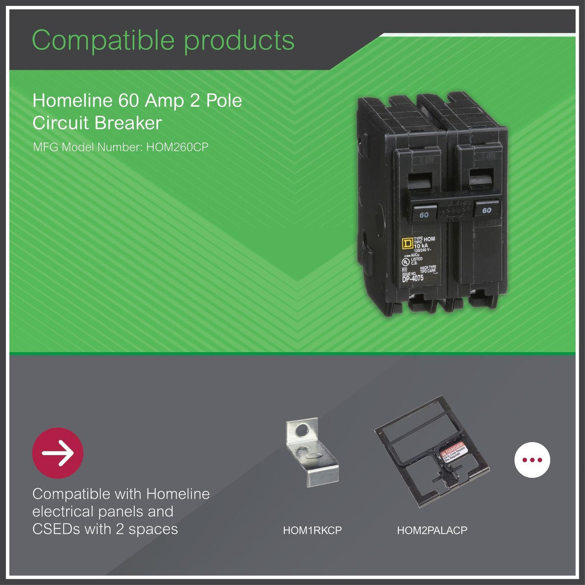 Hom - Standard Circuit Breaker - 120