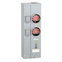 Square D™ Meter-Pak™ MP22125 MP Series 2-Position 3-Wire Meter Center, 240 V AC, 125 A, 1 Phase, NEMA 3R Enclosure