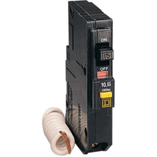 Square D™ QO115GFICP Low Voltage Circuit Breaker, 15 A, 10 kA at 120 VAC Interrupt, 1 Poles