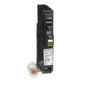 Square D™ QO120CAFIC Low Voltage Circuit Breaker, 20 A, 10 kA at 120/240 VAC/ 10 kA at 120 VAC Interrupt, 1 Poles