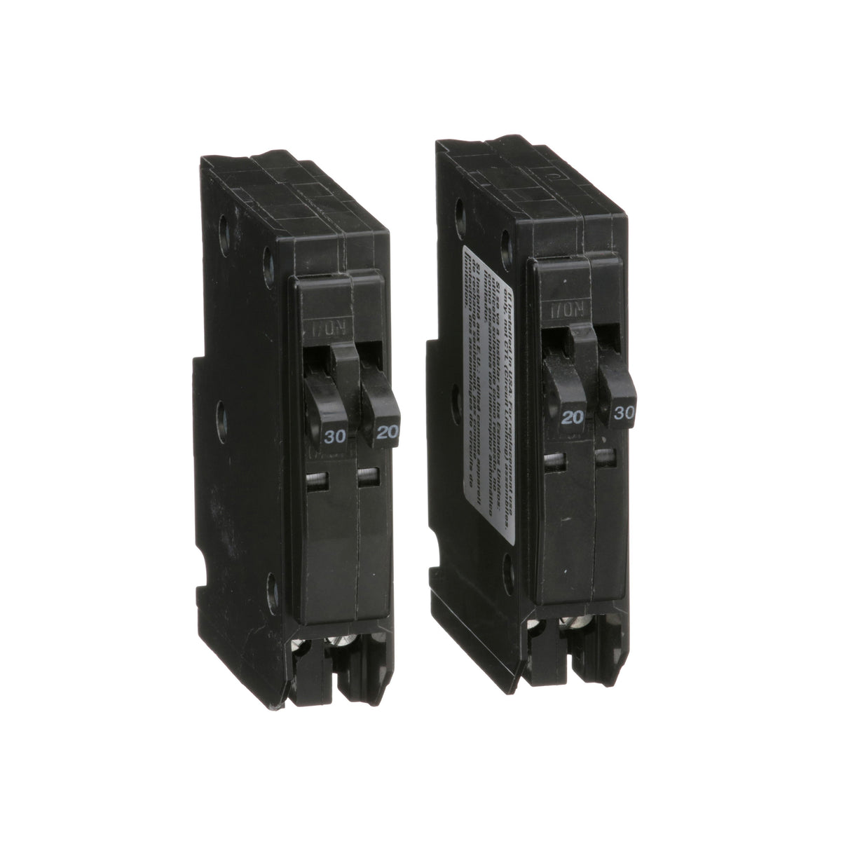 Qo Quad Tandem Miniature Circuit Breaker - Plug-in