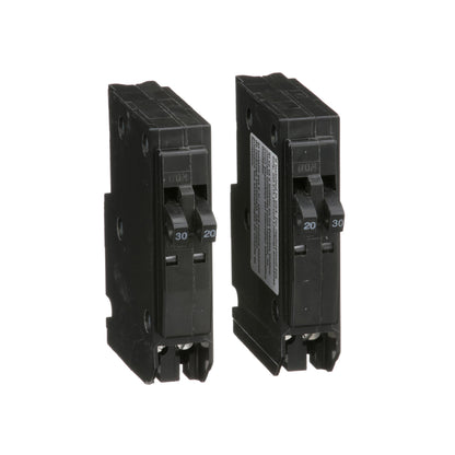 Qo Quad Tandem Miniature Circuit Breaker - Plug-in