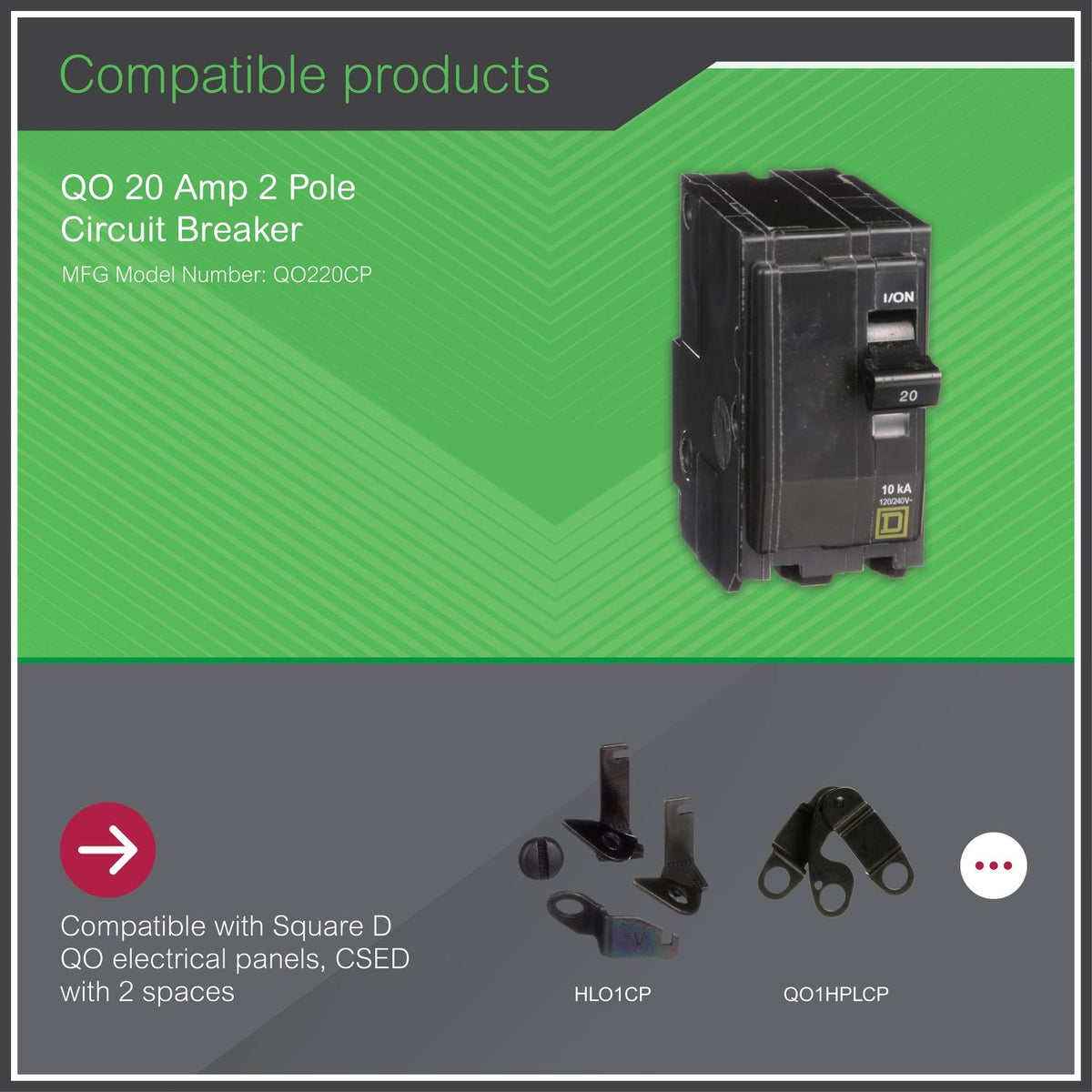 Qo - Circuit Breaker - 20 A